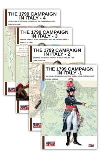 The 1799 campaign in Italy – 4 volumes
