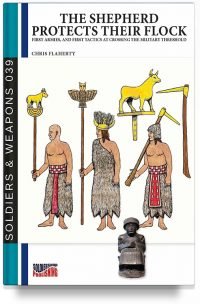 The shepherd protects their flock